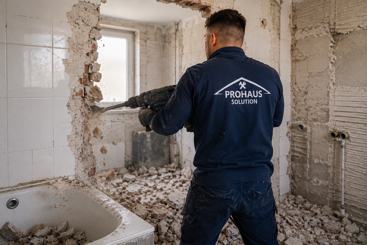 Abrissarbeiten von ProHaus Solution