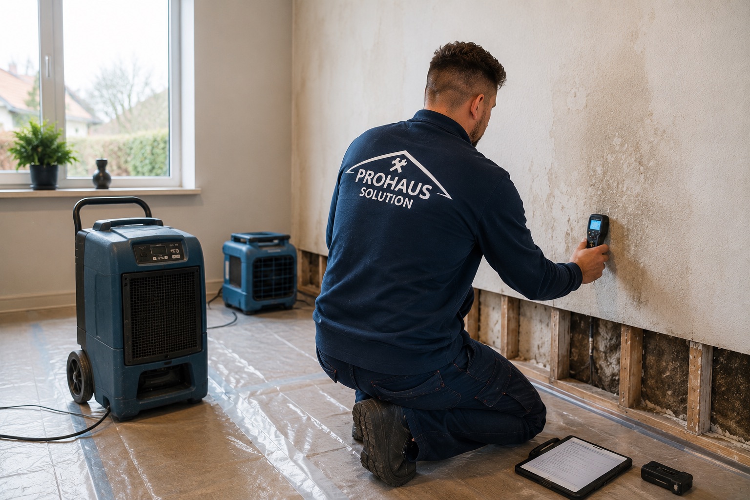 Bautrocknung von ProHaus Solution